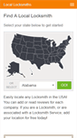 Mobile Screenshot of locallocksmiths.net